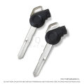 3Pcs Blank Key Motorcycle Left Right Groove Magnetic Keys For YAMAHA NMAX155 Jinzhan 125 Aurora Third Generation Lh125T-C.