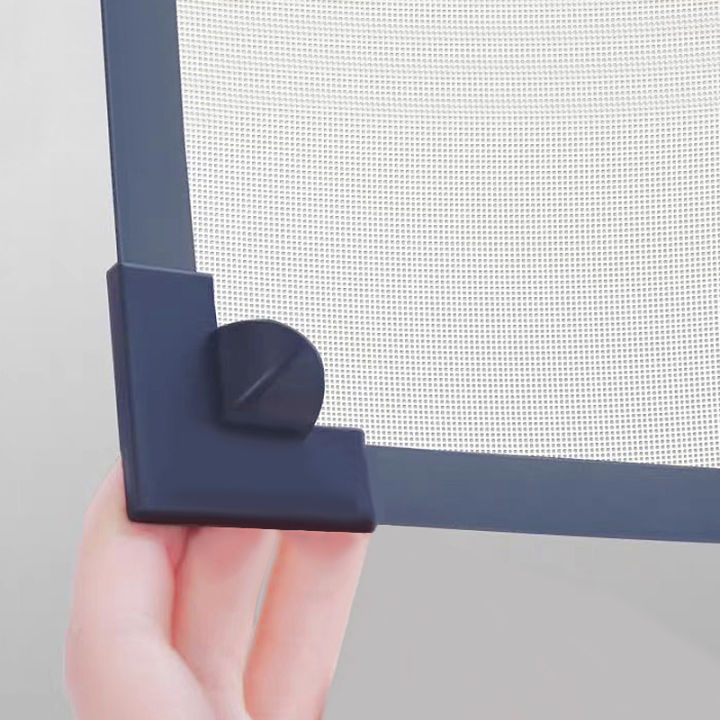 Magnetic Screen Window Accessories, DIY Soft PVC Border Decorative Strip, Magnetic Corner Magnetic Screen Window, Mosquito Net