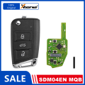 5PCS Xhorse XSMQB1EN XSDM04EN MQB Universal Smarty Remote Key English Version work with VVDI2 VVDI Key Programmer. 