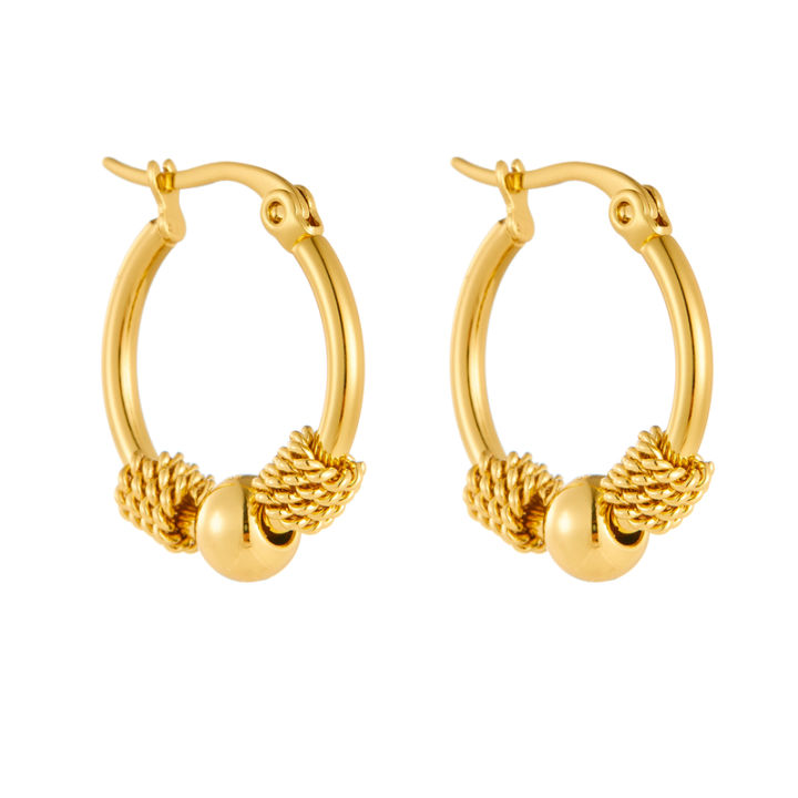 DIEYURO%20316L%20Stainless%20Steel%20Golden%20Hollow%20Woven%20Circular%20Shape%20Earrings%20For%20Womens%20Fashion%202024%20New%20Ear%20Jewelry%20Lady%20%20Party%20-%20Image%205