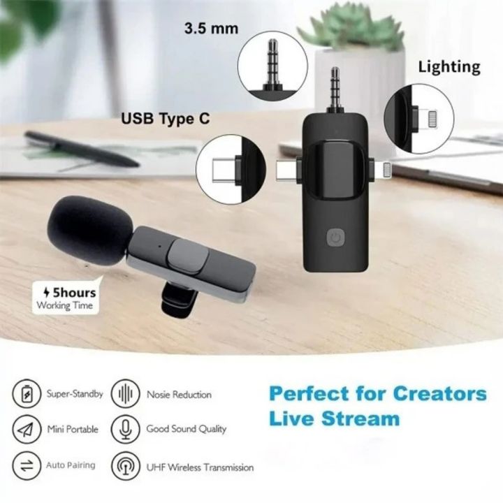 🎙️ VoxStream K15 Elite Wireless Lavalier System – The Ultimate Sound ...