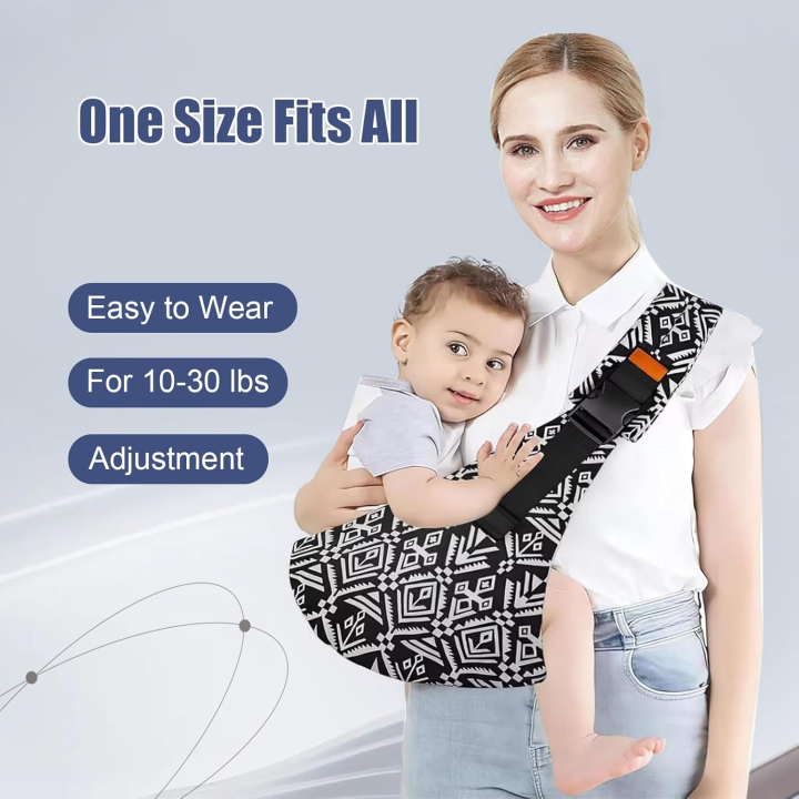 Toddler%20Sling%20Carrier%20with%20Non-Slip%20Hip%20Seat%20Baby%20Carrier%20Side%20Big%20Kid%20Holder%20Chest%20Carrying%20Baby%20Wrap%20for%206-48%20Months%20Infants%20&%20-%20Image%202