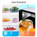 50 Pieces Disposable Food Cover Plastic Wrap Food Grade Fruit And Vegetable Plastic Bags Elastic Plastic Bags Kitchen Organizer. 