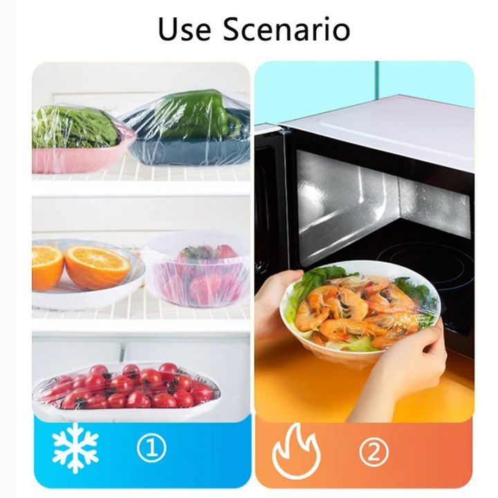 50%20Pieces%20Disposable%20Food%20Cover%20Plastic%20Wrap%20Food%20Grade%20Fruit%20And%20Vegetable%20Plastic%20Bags%20Elastic%20Plastic%20Bags%20Kitchen%20Organizer%20-%20Image%203