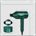 Mini Folding Hair Dryer | 650W Fast Drying | Negative Ion Technology | Portable Professional Hair Dryer. 