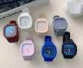 Stylish Square Dial Smooth Silicon Straps Casual Watch Stylish Analog Watch for Boys Men's. 