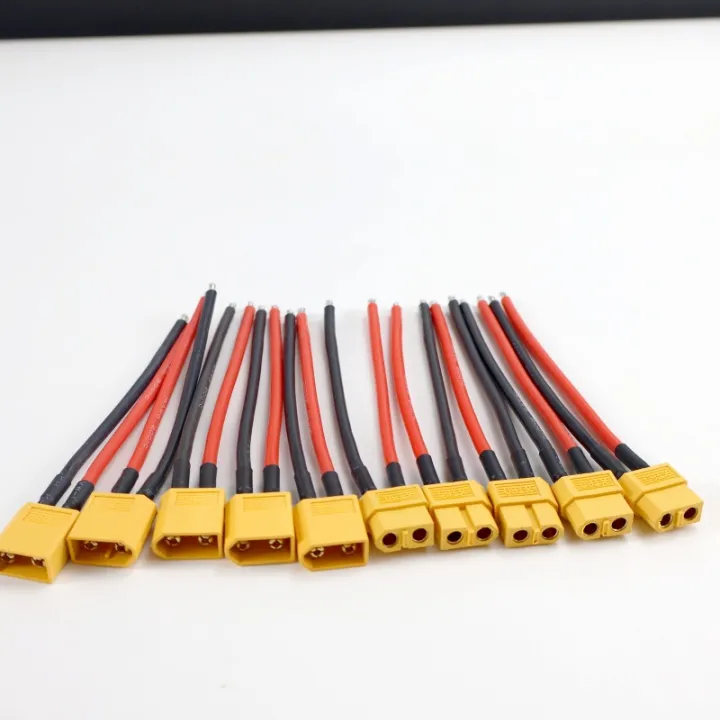 5/10%20Parallel%20Connector%20for%20XT60%20Plug%20and%20Socket%20Battery%20with%20Silicone%20Flexible%20Cable%2014AWG%2010cm%20RC%20LiPo%20Battery%20Motor%20-%20Image%203