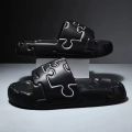 Platform Men Slippers Soft Slippers EVA Women's Slippers Fashion Flip Flops Outdoor Shoes Summer Casual Couple Slippers. 