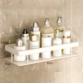 Bathroom Shelf Kitchen Storage Organizer Aluminum Alloy Shower Shelf Bathroom Accessories No Drilling Wall Shelf.