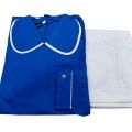 Blue white School Uniforms Shalwar Kameez Uniform For Girls. 