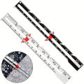New Metal Sliding Guage Sewing Measuring Tool Sewing Guage For Quilting Sewing Sewing Accessories Sewing Notions for Crafting.