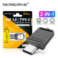 OTG Type C Pen Drive Mini Metal Usb Memory Stick 32GB usb flash card 128GB type-C Pendrive for smartphone Huawei. 