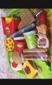 Kitchen Set KFC Toy Food Set Play Food kids Educational Toy Burger Bun Plastic Toy. 