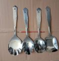 Serving Spoon Set/Stainless Steel Spoon Set-4 Pieces - Serve Your Meals With Style Using This Set Of 4 Stainless Steel.... 