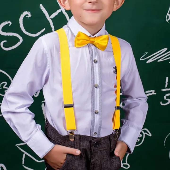 New%20Soild%20Color%20Children%20Belt%20Baby%20Boys%20Girls%20Colorful%20Suspenders%20Clip-on%20Y-Back%20Braces%20Bow%20Tie%20Elastic%20Kids%20Adjustable%20%20-%20Image%202