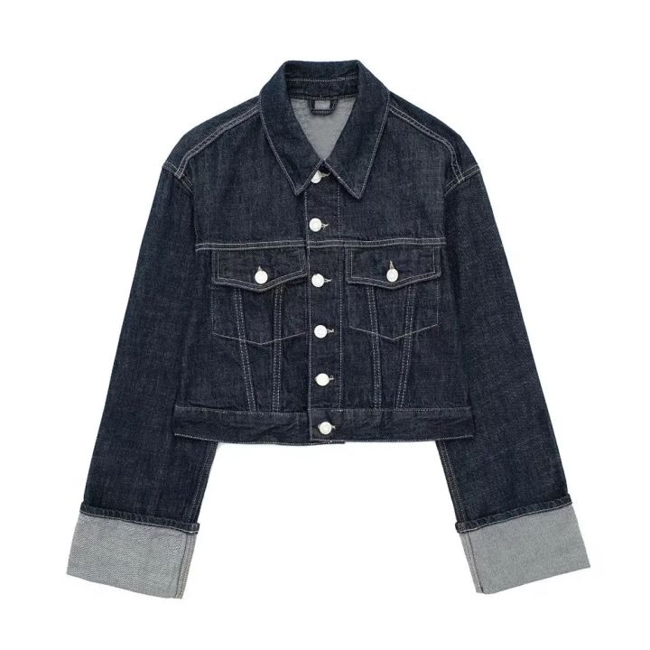Willshela%20Women%20Fashion%20With%20Pockets%20Denim%20Blue%20Single%20Breasted%20Jackets%20Vintage%20Lapel%20Neck%20Long%20Sleeves%20Female%20Chic%20Lady%20Outfits%20-%20Image%207