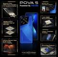 Tecno Pova 5 8GB 256GB 6000mAh | TRCSL Approved | 1 Year Company Warrenty. 