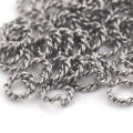 50Pcs Stainless Steel Spiral Open Jump Rings Split Rings Connectors for Jewelry Making Necklaces Bracelet Keychain DIY Craft. 