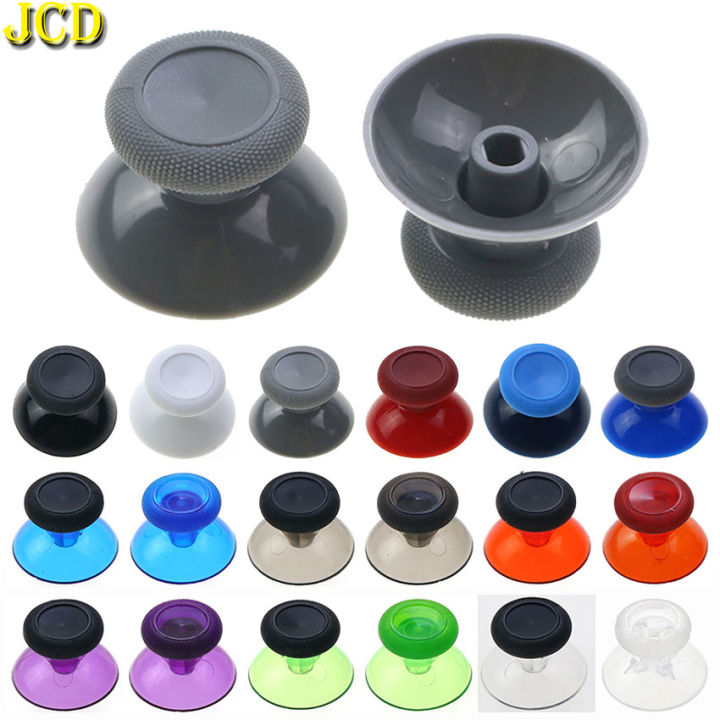 JCD 2 Pieces 3D Analog Thumbstick Thumb Stick Mushroom Joystick Cap Cover For Xbox One Series X S Controller