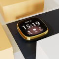 Full Screen Protector Case For Fitbit Versa 4 Soft TPU Screen Protector Cover For Fitbit Versa 3/Sense/Sense 2 Protective Cover.