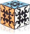 Gear Cube 3x3 with Three-Dimensional Gear Structure, Embedded Tile Design Magic Cube 3x3x3. 