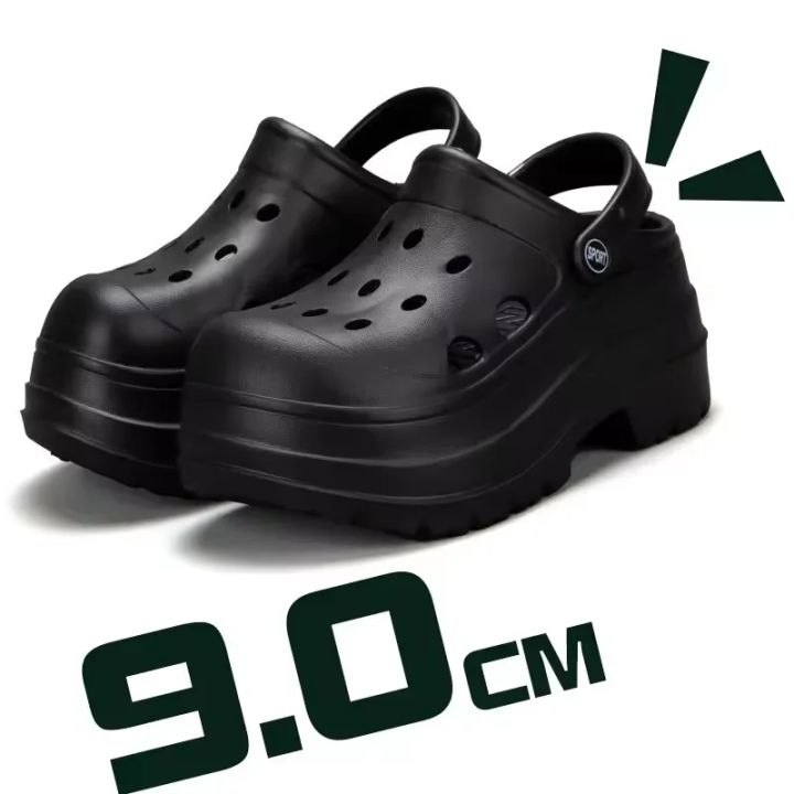 Women's Slippers Chunky Platform Garden Shoes Summer Sandals Beach Bedroom Soft Fashion Gril High Quality Comfortable Orginal