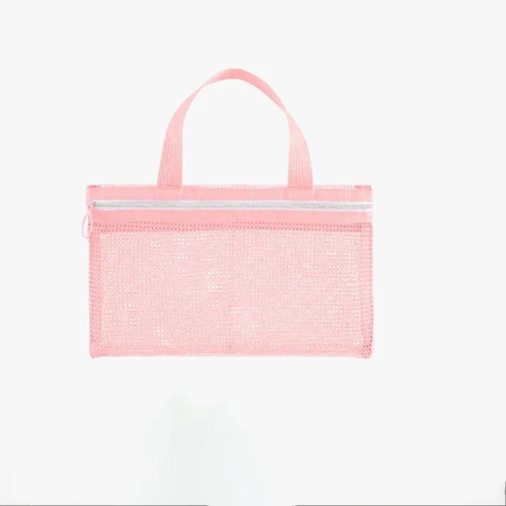 Pink%20Mesh%20Multi-Pocket%20Mini%20Makeup%20Bag%20Swimming%20Bag%20Portable%20Travel%20Storage%20Bag%20Portable%20Bath%20Bag%20Beach%20Bag%20One%20Pack%20-%20Image%204