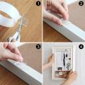 1 meter Washable Traceless Nano Adhesive Tape,Double Sided Nano Gel Tape,Multipurpose Nano Grip Tape Roll,Stick to Glass, Metal, Kitchen Cellphone,Pads or Tile Nano Tape (Pack of 1). 