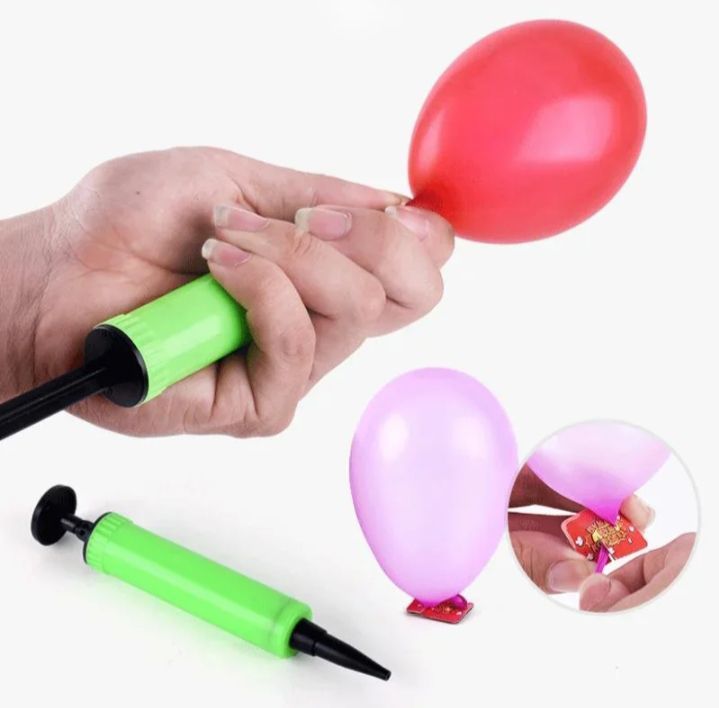 Mini Balloons Inflator Portable Blast Air Pump 1 Pcs Latex Plastic Practical Multi-function Durable Reusable for Party Festival Celebration