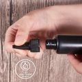 10Pcs Empty Plastic Soft Bottle Black HDPE Cylinder With Twist Pointed Top Lightproof Glue Bottles for UV Resin, Glue, Liquids. 