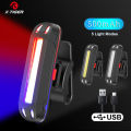 X-Tiger Bike Rear Light Super Bright Led Bicycle Light USB Rechargeable Seatpost Fork Light Safety Warning Bicycle Taillight. 