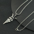 Anime Necklace Misa Amane Cosplay Necklace Halberd Pendant Necklaces Halloween Cosplay Jewelry .