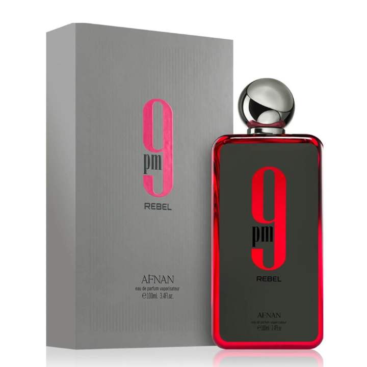 AFNAN 9PM REBEL EAU DE PARFUM FOR UNISEX 100ML