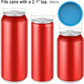 6pcs - Silicone can lid soda lid beer can lid sealing leak proof cola lid. 