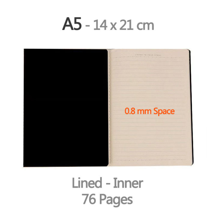 Notebook%20Vintage%20A5%20Diary%20Blank/grid/lined%20optional%2038%20sheets%20/%2076%20pages%20Sketchbook%20Grid%20Bullet%20planner%20journal%20-%20Image%206