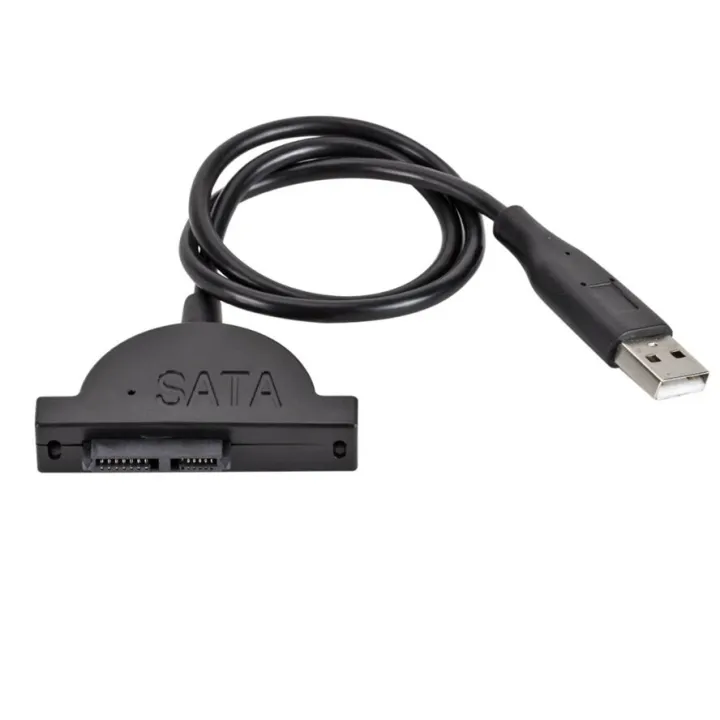 Hot%20Sell%20Mini%20SATA%20CD/DVD/Bluray%20ROM/RW%20to%20USB%202.0%20Adapter%20Cable%20-%20Image%202