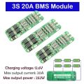 3 Pcs 3S 20A BMS 18650 Lithium Li-on Battery Charger Module - BMS Protection - Battery management System 11.1V 12V 12.6V Module . 