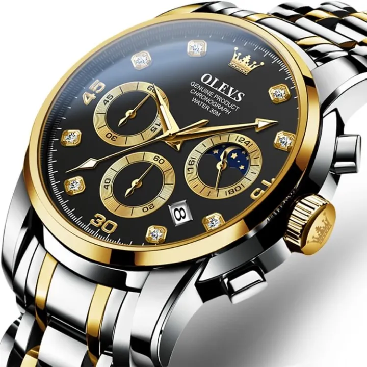 Watches%20for%20Men%20Diamond%20Business%20Dress%20Analog%20Quartz%20Stainless%20Steel%20Date%20Luxury%20Casual%20Fashion%20Wrist%20Watch%20Waterproof%20Luminous%20-%20Image%204