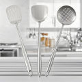 Food Stainless Steel Wok Spatula Metal kitchen utensils Slotted Turner Spoon Ladle Cooking Tools Utensil Set Kitchen Accessories. 