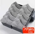 1 pair unisex socks Boat black solid color Comfortable high quality
 Ankle. 