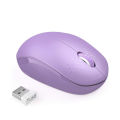 Seenda 2.4G USB Wireless Mouse with USB Receiver Portable Mint Green Mini Slim Mause for PC Computer Tablet Laptop. 