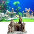 Aquarium Resin Castle Fish Tank Decorations Castle Tower Ornaments Fish Tank Aquarium Accessories. 