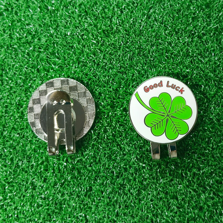 1.18"%20Lucky%20Clover%20Golf%20Ball%20Mark%20w%20Magnetic%20Golf%20Hat%20Clip%2030mm%20Green%20Four%20Leaf%20Clover%20Golf%20Marker%20Training%20Aids%20-%20Image%205