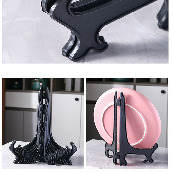 Plastic%20Acrylic%20Easels%20or%20Stand/Plate%20Holders%20to%20Display%20Pictures%20or%20Other%20Items%20at%20Weddings,%20Home%20Decoration,%20Birthdays,%20Tables%20-%20Image%203