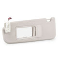 Beige Sun Visor Right Driver&Left Passenger With Mirror&Light for For BMW 5 SERIES F10 F11 F18 2011-2015 51167248857 51167248858.