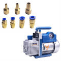 Vacuum Pump Brass Connector 6/8/10/12mm Brass Adapter Copper Quick Coupling 7/16 For Oil Water Pump Air Compressor Accessories.