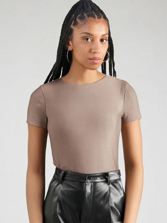New%20T-shirt%20Summer%20Women%20Streetwear%20Fashion%20Casual%20Slim%20Short%20Sleeve%20O-Neck%20Hole%20Tees%20Elegant%20Female%20Versatile%20Clothing%20Tees%20Top%20-%20Image%202