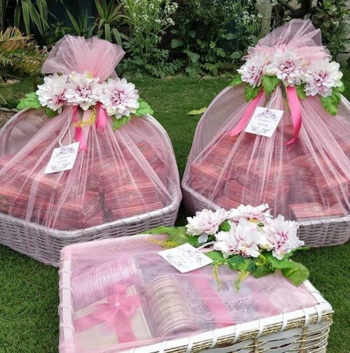 Customized Basket set for Gift Eidi and Shadi