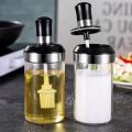 250ML Glass Jar for Oil and Seasoning. 
