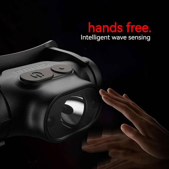 PHILIPS%20SFL1851%20LED%20Headlamp%20Sensor%20Head%20Flashlight%20Ten%20Types%20of%20Lighting%20Type-C%20Rechargeable%20Headlight%20Outdoor%20Camping%20Fishing%20-%20Image%204